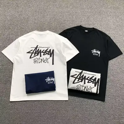 ￥85 STUSSY T-SHIRT 3103280731（im 170cm 60kg i wear size M in the phot）