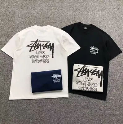 ￥85 STUSSY T-SHIRT 3103280131（im 170cm 60kg i wear size L in the phot）