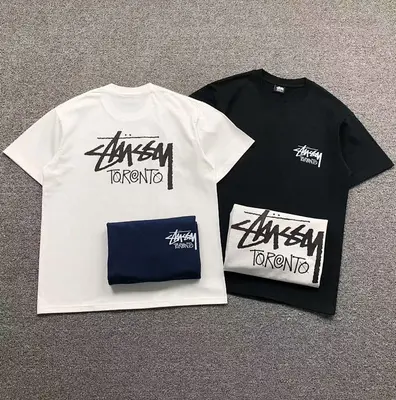 ￥85 STUSSY T-SHIRT 3103281431（im 170cm 60kg i wear size M in the phot）