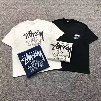 ￥85 STUSSY T-SHIRT 3103280931（im 170cm 60kg i wear size XL in the phot）