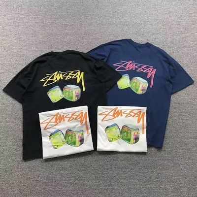￥85 STUSSY T-SHIRT 3103281131（im 170cm 60kg i wear size XL in the phot）