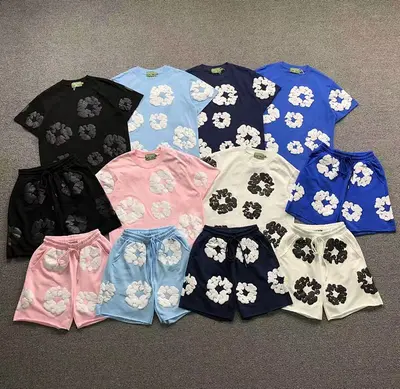 TOP ￥118 TROUSERS ￥128 DENIM TEARS T-SHIRT SHORTS 413290177（im 170cm 60kg i wear size S in the phot）