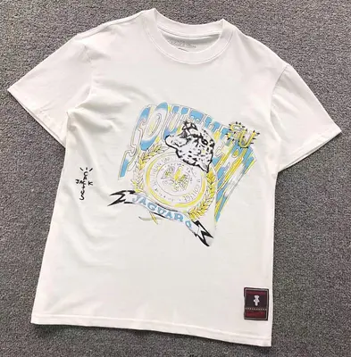 ￥78 TRAVIS SCOTT T-SHIRT 213291646（im 170cm 60kg i wear size S in the phot)