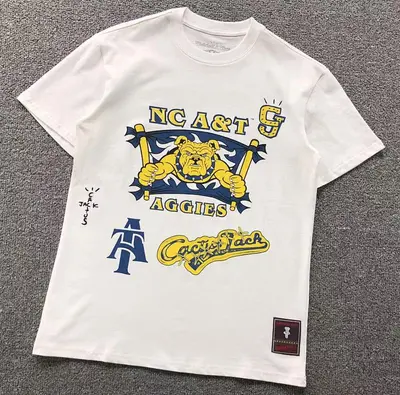 ￥78 TRAVIS SCOTT T-SHIRT 213290446（im 170cm 60kg i wear size S in the phot)