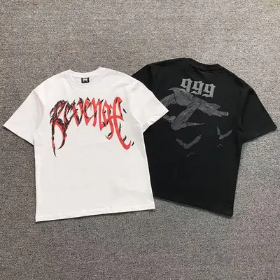 ￥69 REVENGE T-SHIRT 504010991（im 170cm 60kg i wear size S in the phot）