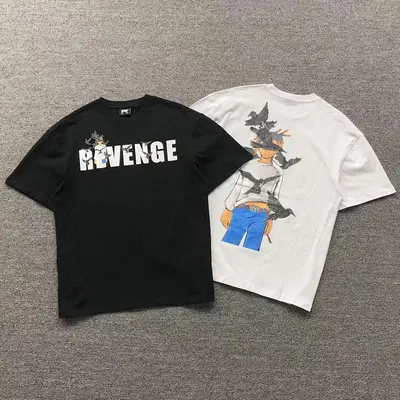 ￥69 REVENGE T-SHIRT 504014691（im 170cm 60kg i wear size S in the phot）