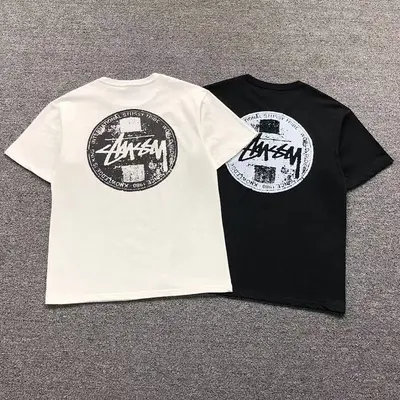 ￥108 STUSSY T-SHIRT 4104030877（im 170cm 60kg i wear size M in the phot）