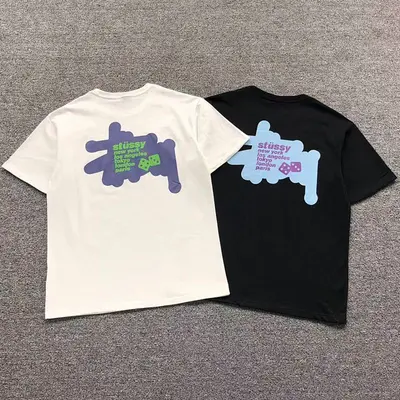￥108 STUSSY T-SHIRT 4104030777（im 170cm 60kg i wear size M in the phot）