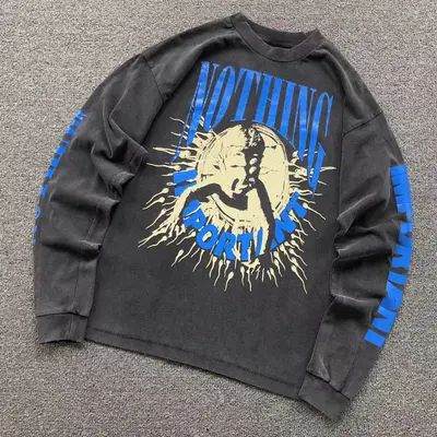 ￥138 SAINT MICHAEL LONG SLEEVED 41040503417（im 170cm 60kg i wear size S in the phot）