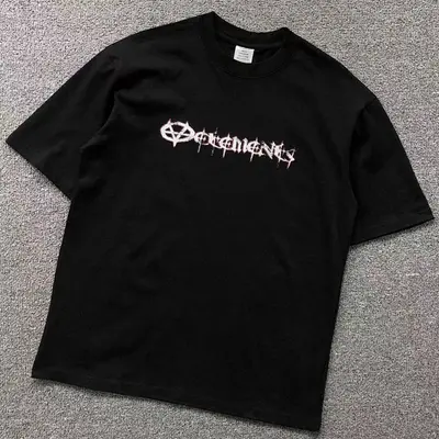 ￥126 VETEMENTS T-SHIRT 214051817 （im 170cm 60kg i wear size XS in the phot）