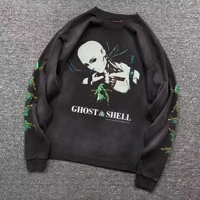 ￥138 SAINT MICHAEL LONG SLEEVED 41040501117（im 170cm 60kg i wear size S in the phot）