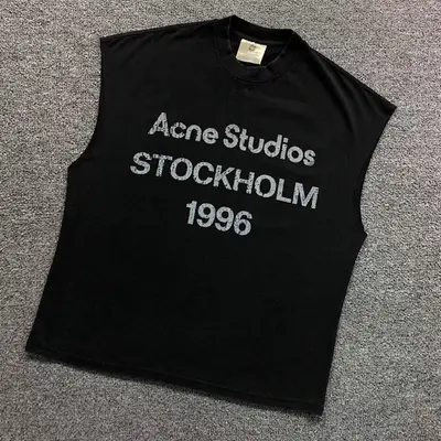 ￥108 VINTAGE ACNE STUDIOS VEST 4104050717 （im 170cm 60kg i wear size M in the phot）