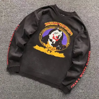￥138 SAINT MICHAEL LONG SLEEVED 41040501517（im 170cm 60kg i wear size L in the phot）