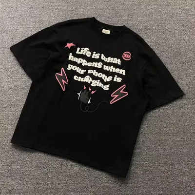 ￥98 BROKEN PLANET T-SHIRT 214052117（im 170cm 60kg i wear size S in the phot）