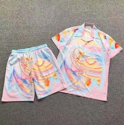 TOP ￥98 SHORTS ￥95 CASABLANCA SHIRT SHORTS 214070439
