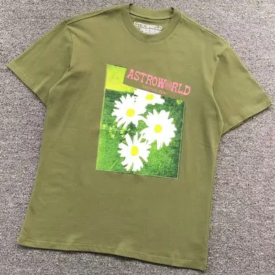 ￥85 TRAVIS SCOTT T-SHIRT 4104081746（im 170cm 60kg i wear size M in the phot）