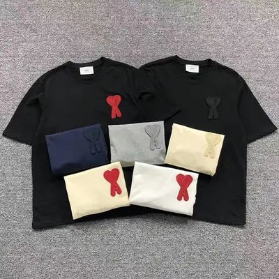 ￥85 AMI T-SHIRT 504080388（im 170cm 60kg i wear size S in the phot）