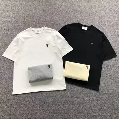 ￥85 AMI T-SHIRT 504081488（im 170cm 60kg i wear size S in the phot）