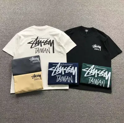 ￥78 STUSSY T-SHIRT 4104081502（im 170cm 60kg i wear size L in the phot）
