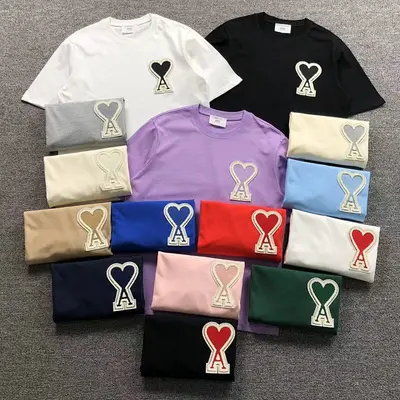 ￥78 AMI T-SHIRT 504080288（im 170cm 60kg i wear size S in the phot）