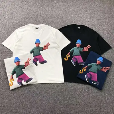￥85 STUSSY T-SHIRT 3104091231（im 170cm 60kg i wear size XL in the phot）