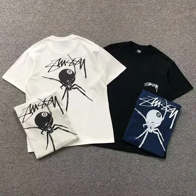 ￥85 STUSSY T-SHIRT 3104091531（im 170cm 60kg i wear size S in the phot）