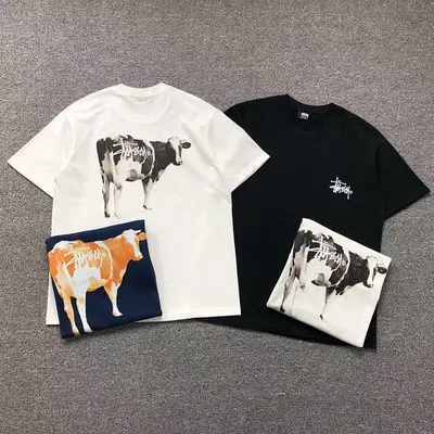 ￥85 STUSSY T-SHIRT 3104091631（im 170cm 60kg i wear size M in the phot）