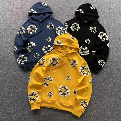 ￥135 DENIM TEARS HOODIE 4104091686（im 170cm 60kg i wear size M in the phot）