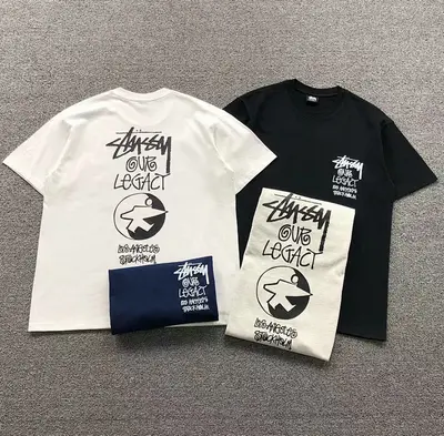 ￥85 STUSSY T-SHIRT 3104090631（im 170cm 60kg i wear size M in the phot）