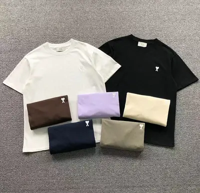 ￥98 AMI T-SHIRT 504090817 （im 170cm 60kg i wear size S in the phot）