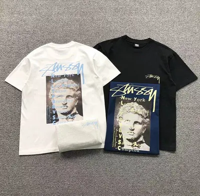 ￥85 STUSSY T-SHIRT 3104091131（im 170cm 60kg i wear size S in the phot）