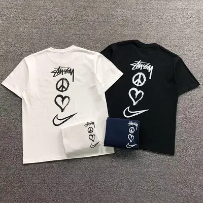 ￥85 STUSSY T-SHIRT 3104091331（im 170cm 60kg i wear size M in the phot）