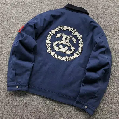 ￥368 STUSSY DENIM TEARS JACKET 3104101235（im 170cm 60kg i wear size S in the phot）