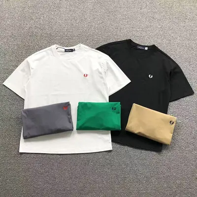 ￥128 FRED PERRY T-SHIRT 504100301（im 170cm 60kg i wear size S in the phot）