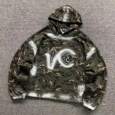 ￥208 THUG CLUB HOODIE 504100417（im 170cm 60kg i wear size 1 in the phot）