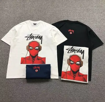 ￥85 STUSSY T-SHIRT 3104110531（im 170cm 60kg i wear size XL in the phot）