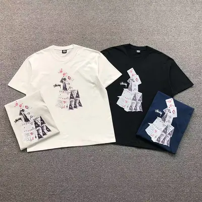 85 STUSSY T-SHIRT 3104110231（im 170cm 60kg i wear size XL in the phot）