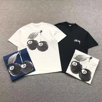 ￥85 STUSSY T-SHIRT 3104111531（im 170cm 60kg i wear size L in the phot）