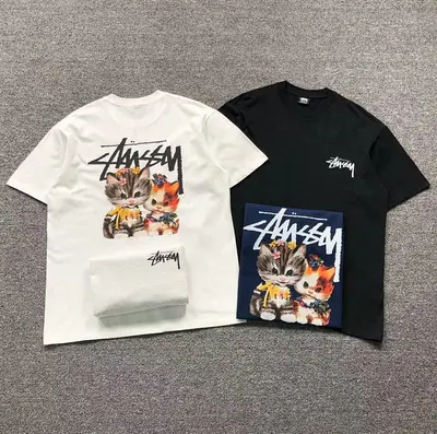 ￥85 STUSSY T-SHIRT 3104110331（im 170cm 60kg i wear size L in the phot）
