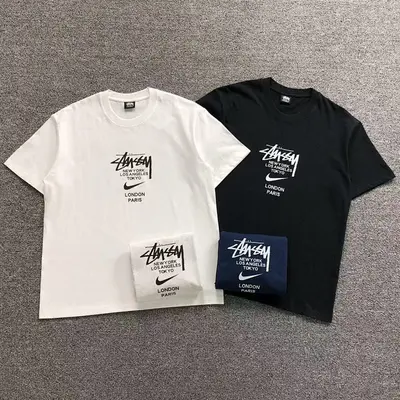 ¥85 STUSSY N⭐K⭐ T-SHIRT 3104111031(im 170cm 60kg i wear size M in the phot)