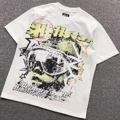 ¥78 HELLSTAR T-SHIRT 504110671 (im 170cm 60kg i wear size M in the phot)