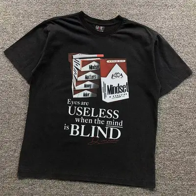 ¥115 SAINT MICHAEL T-SHIRT 4104121077(im 170cm 60kg i wear size S in the phot)