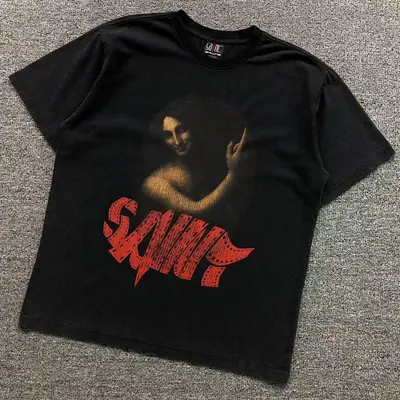 ¥115 SAINT MICHAEL T-SHIRT 4104120277(im 170cm 60kg i wear size S in the phot)