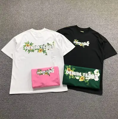 ¥85 DENIM TEARS T-SHIRT 214140278(im 170cm 60kg i wear size M in the phot)