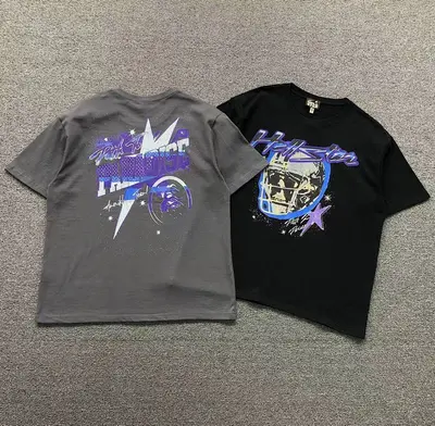¥85 HELLSTAR T-SHIRT 504150589(im 170cm 60kg i wear size M in the phot)