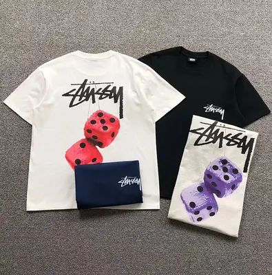 ¥85 STUSSY T-SHIRT 3104150631(im 170cm 60kg i wear size S in the phot)