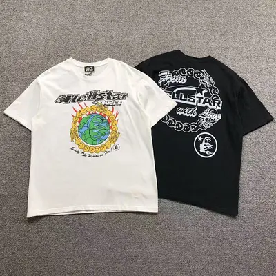 ¥85 HELLSTAR T-SHIRT 504150689(im 170cm 60kg i wear size M in the phot)