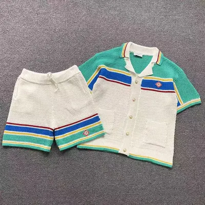 ¥309 CASABLANCA T-SHIRT SHORTS 214173748(im 170cm 60kg i wear size L in the phot)