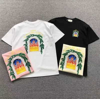 ¥128 CASABLANCA T-SHIRT 504171601(im 170cm 60kg i wear size M in the phot)