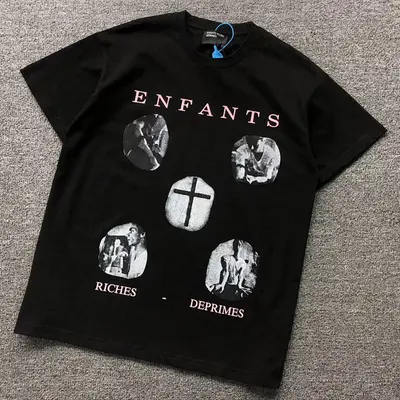 ¥79 ENFANTS RICHES DEPRIMES T-SHIRT 214172851(im 170cm 60kg i wear size S in the phot)